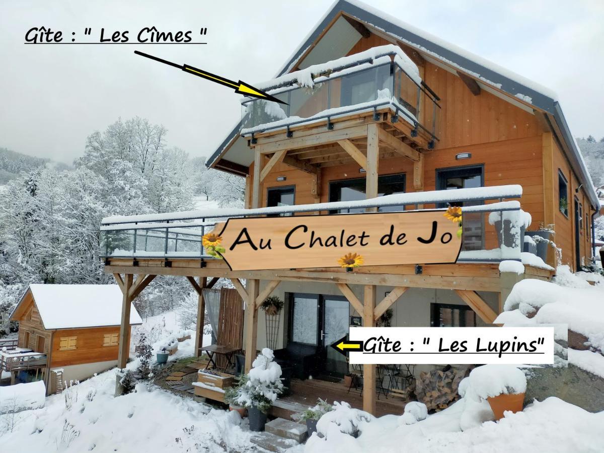 Au Chalet De Jo Muhlbach-sur-Munster Exteriör bild