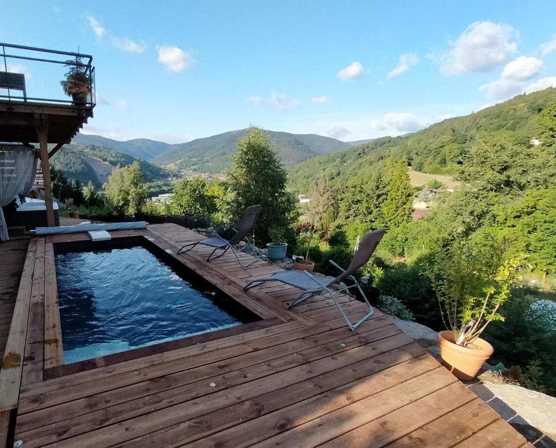 Au Chalet De Jo Muhlbach-sur-Munster Exteriör bild