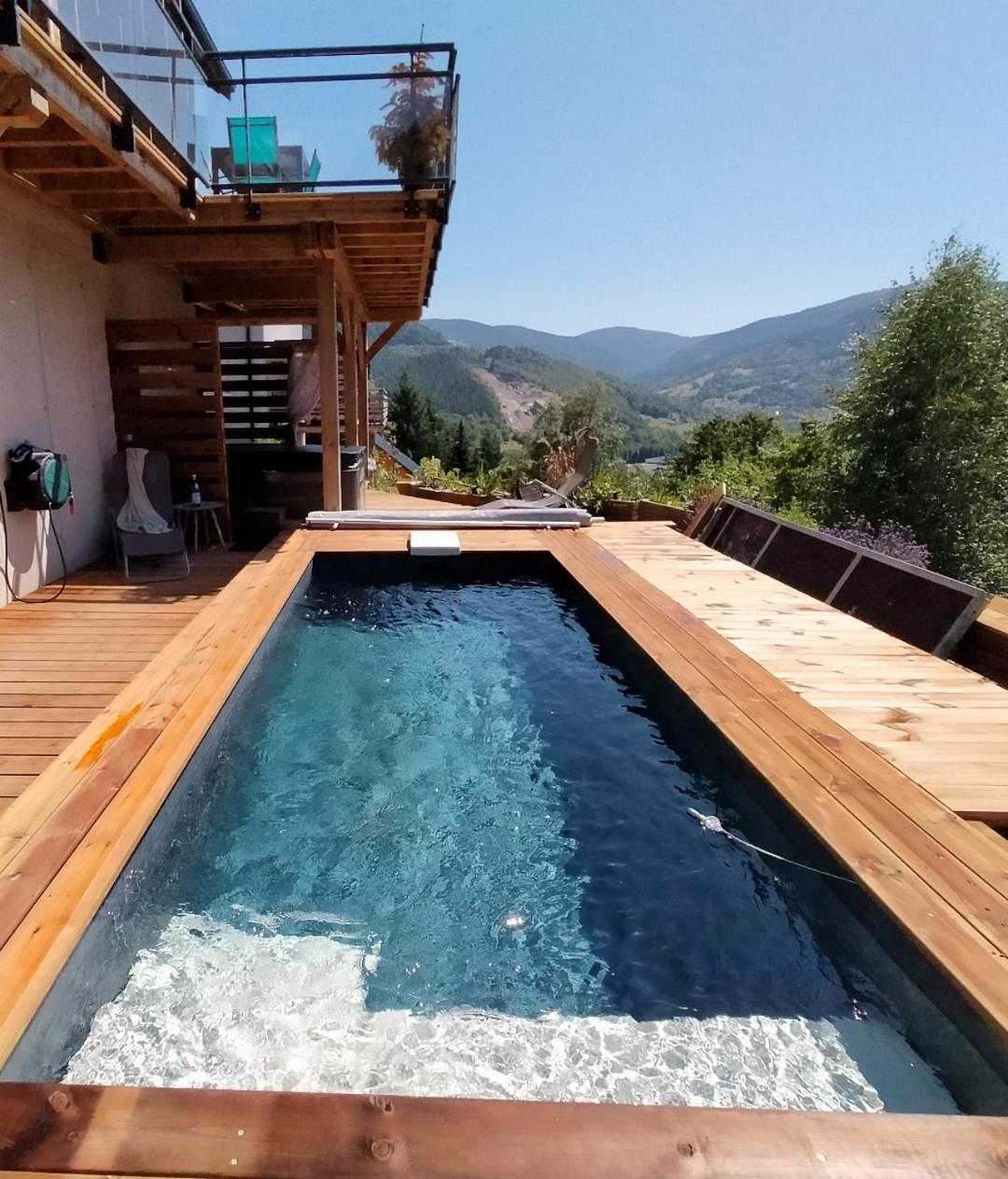 Au Chalet De Jo Muhlbach-sur-Munster Exteriör bild